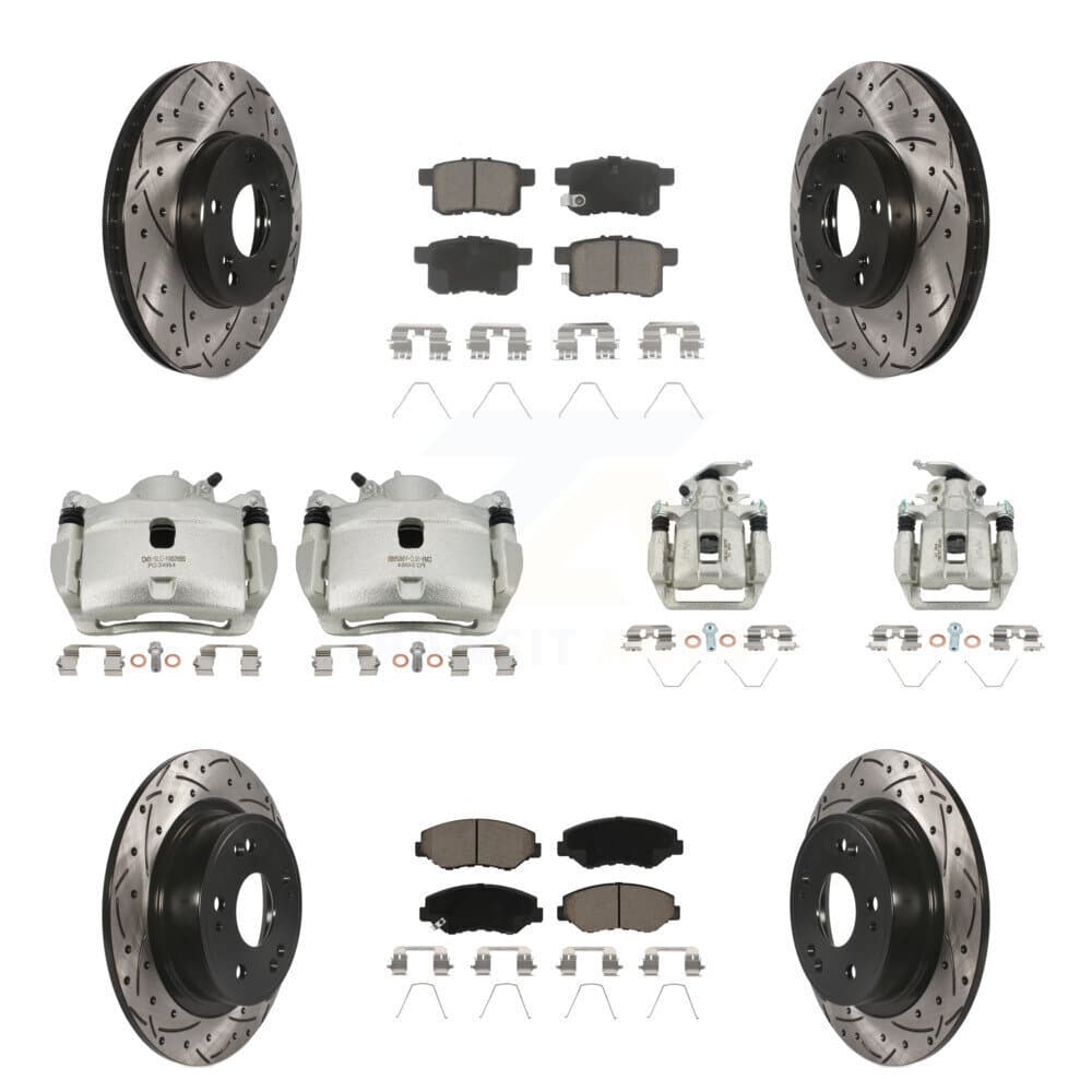 Transit Auto - KCD-100260C - Front and Rear Disc Brake Kits image 1