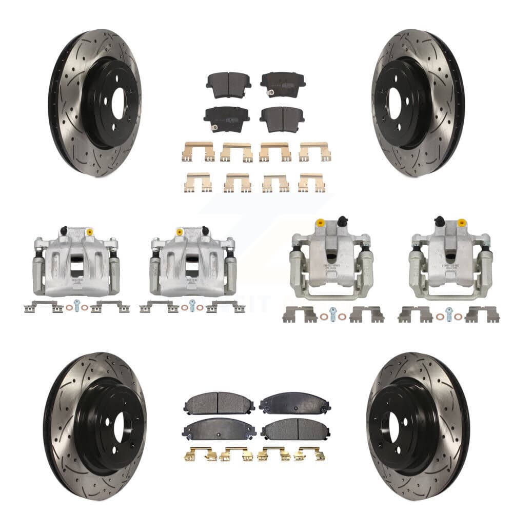 Transit Auto - KCD-100260P - Front and Rear Disc Brake Kits image 1
