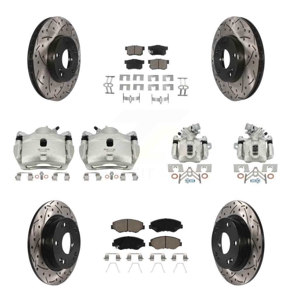 Transit Auto - KCD-100263C - Front and Rear Disc Brake Kits image 1