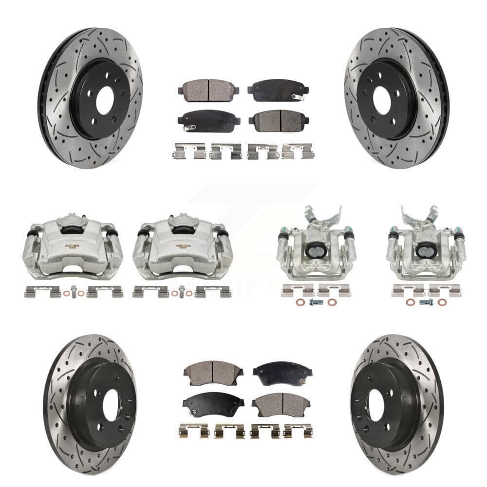 Transit Auto - KCD-100264P - Front and Rear Disc Brake Kits image 1