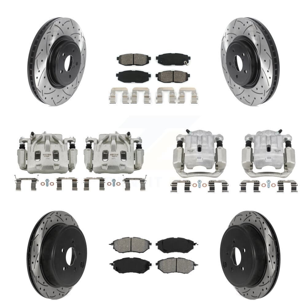 Transit Auto - KCD-100265S - Front and Rear Disc Brake Kits image 1
