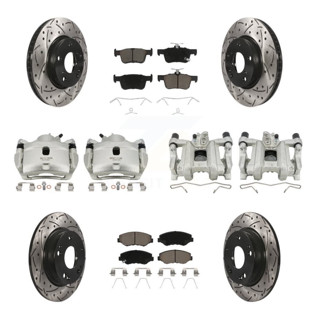 Transit Auto - KCD-100266C - Front and Rear Disc Brake Kits image 1