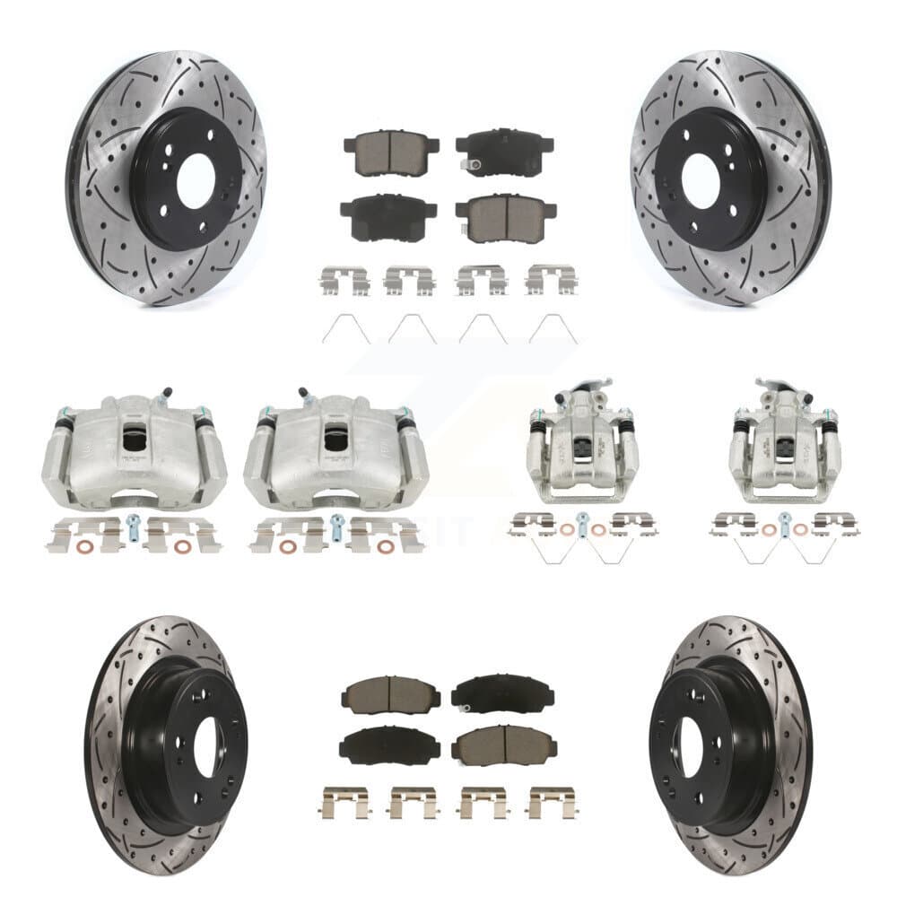 Transit Auto - KCD-100267C - Front and Rear Disc Brake Kits image 1