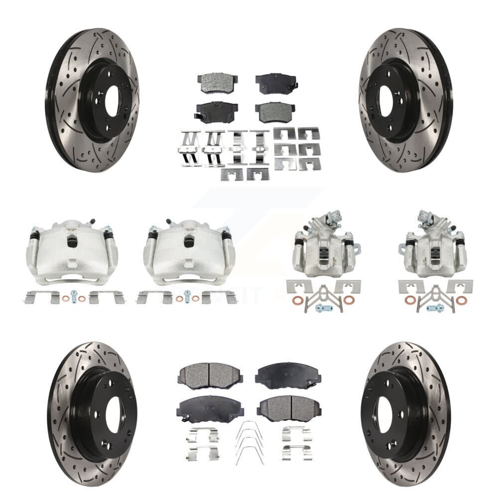 Transit Auto - KCD-100267T - Front and Rear Disc Brake Kits image 1
