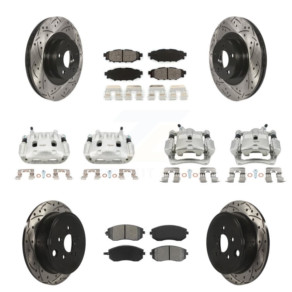 Transit Auto - KCD-100269S - Front and Rear Disc Brake Kits image 1