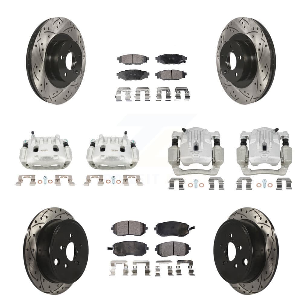 Transit Auto - KCD-100270P - Front and Rear Disc Brake Kits image 1