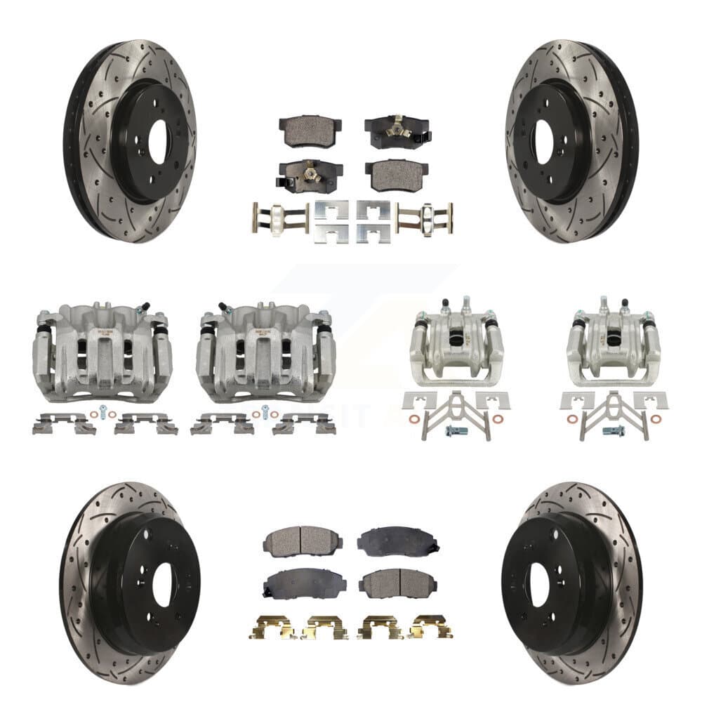 Transit Auto - KCD-100270T - Front and Rear Disc Brake Kits image 1