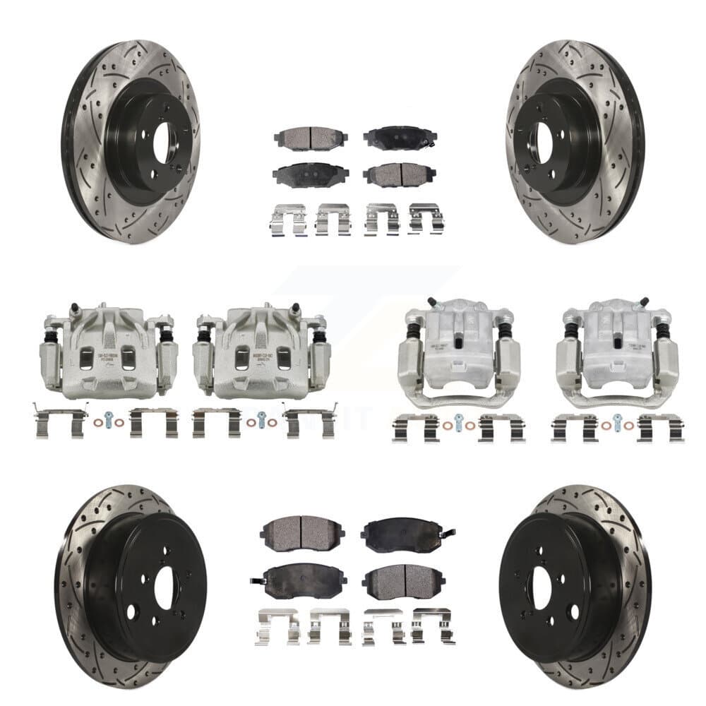 Transit Auto - KCD-100271P - Front and Rear Disc Brake Kits image 1