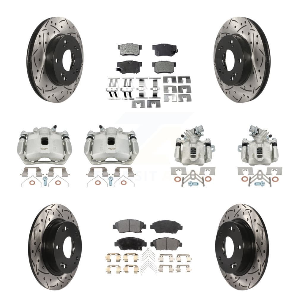 Transit Auto - KCD-100271T - Front and Rear Disc Brake Kits image 1