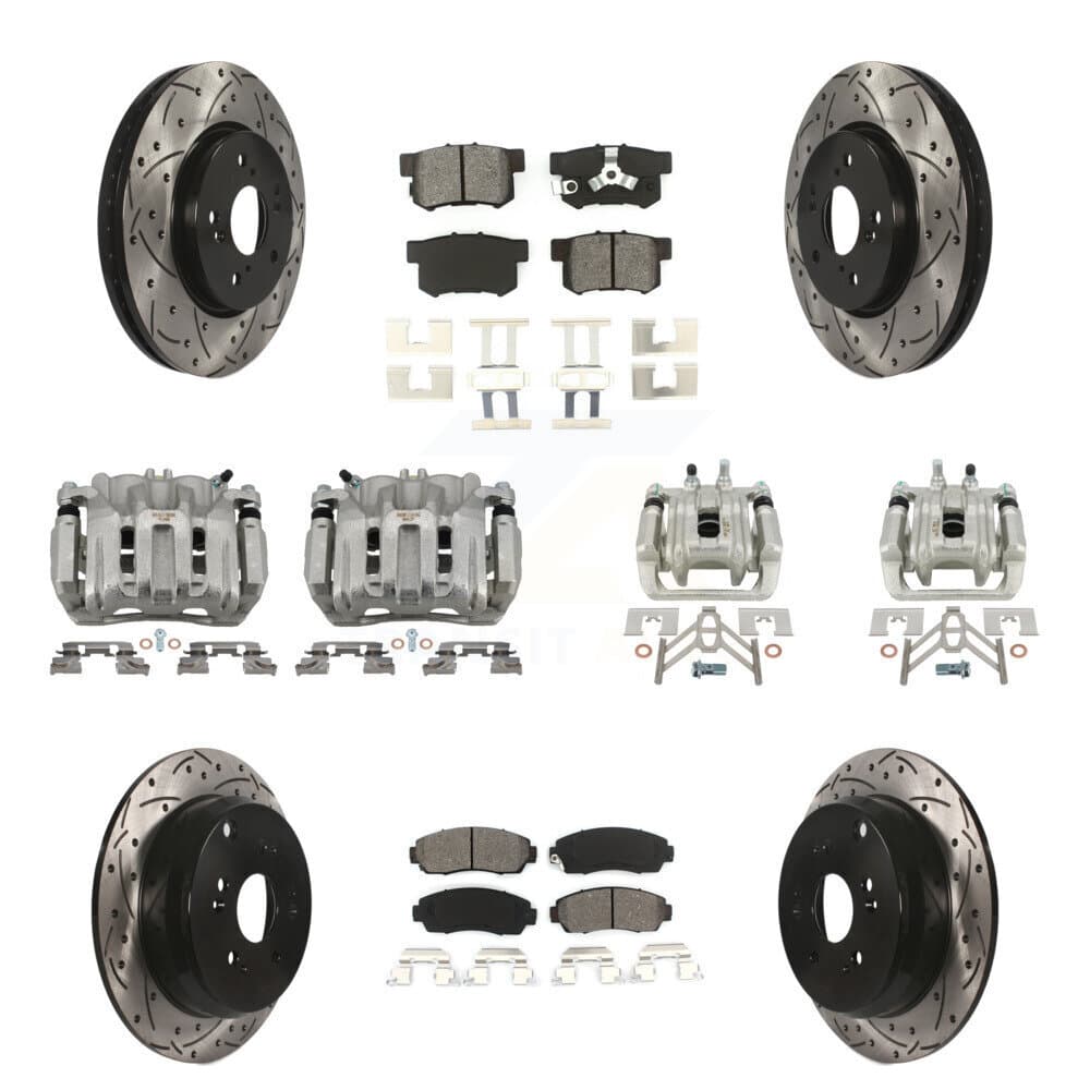 Transit Auto - KCD-100272S - Front and Rear Disc Brake Kits image 1