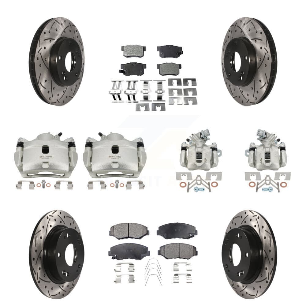 Transit Auto - KCD-100272T - Front and Rear Disc Brake Kits image 1