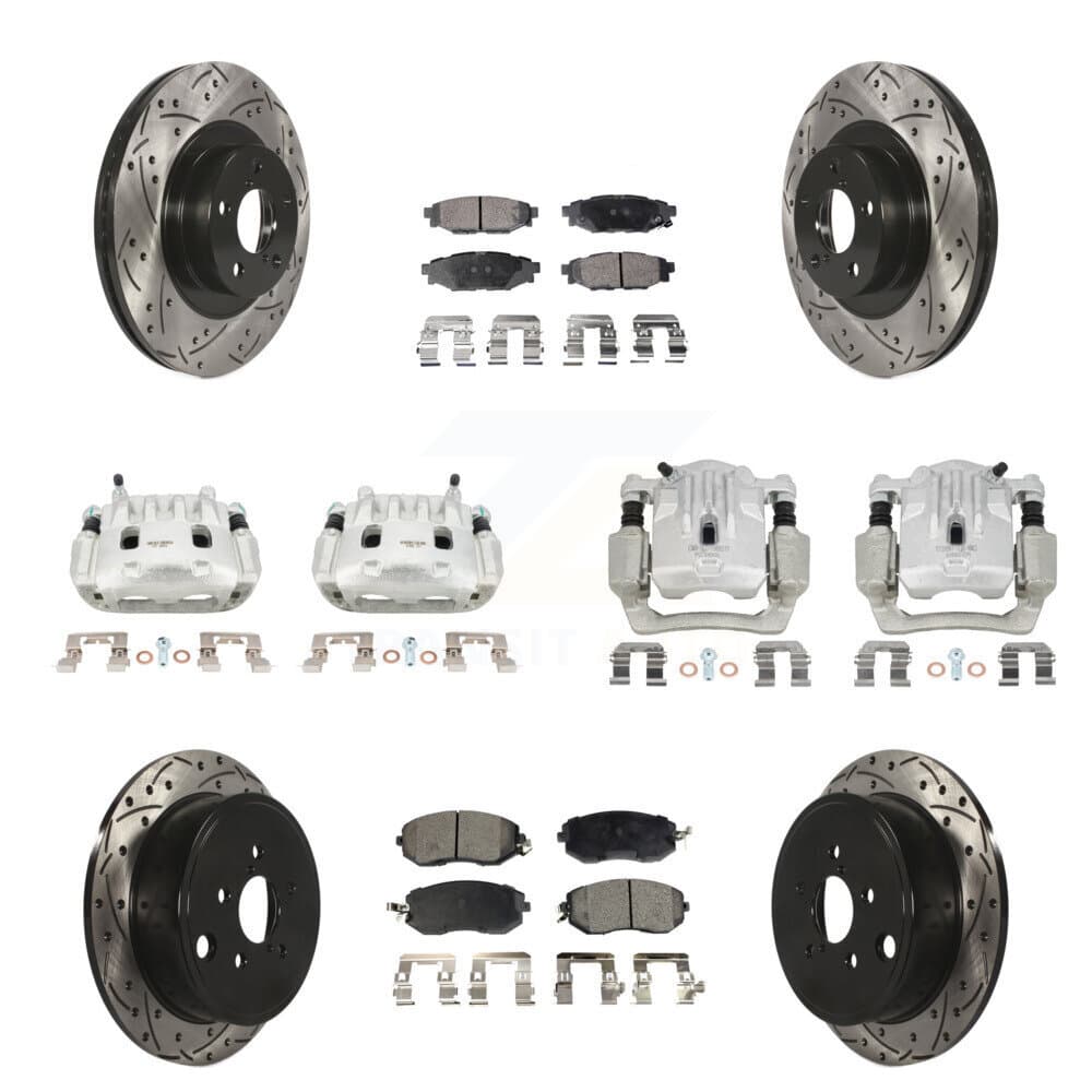 Transit Auto - KCD-100273P - Front and Rear Disc Brake Kits image 1
