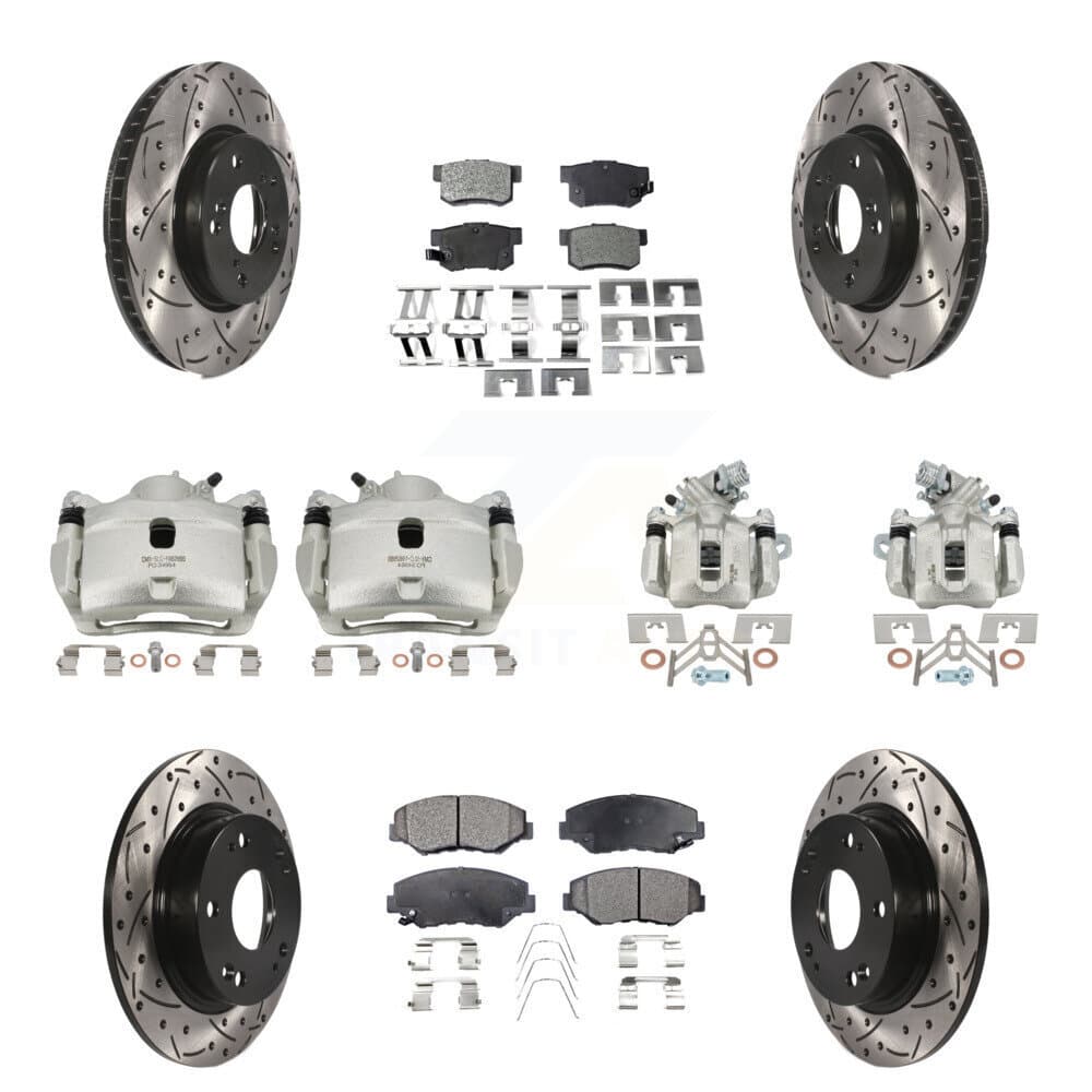 Transit Auto - KCD-100273T - Front and Rear Disc Brake Kits image 1
