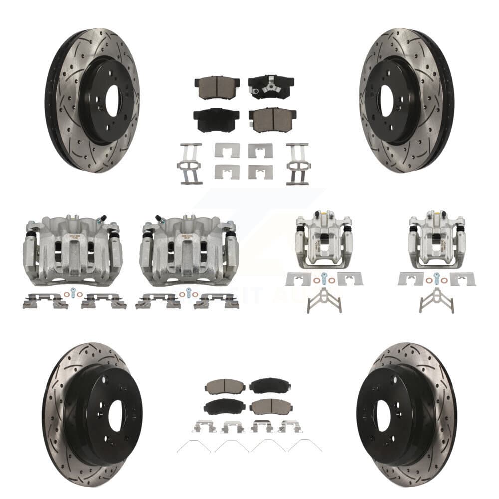 Transit Auto - KCD-100275C - Front and Rear Disc Brake Kits image 1