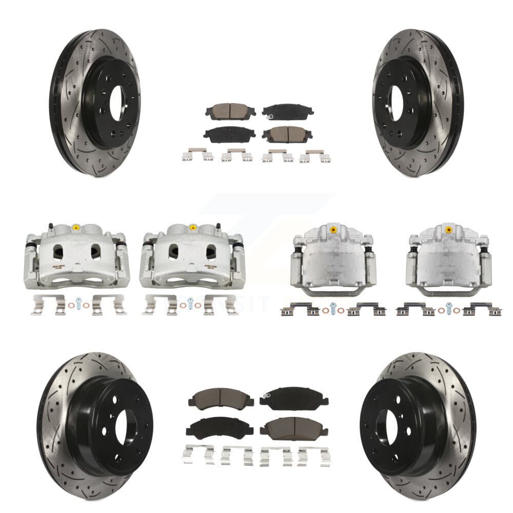 Transit Auto - KCD-100278C - Front and Rear Disc Brake Kits image 1