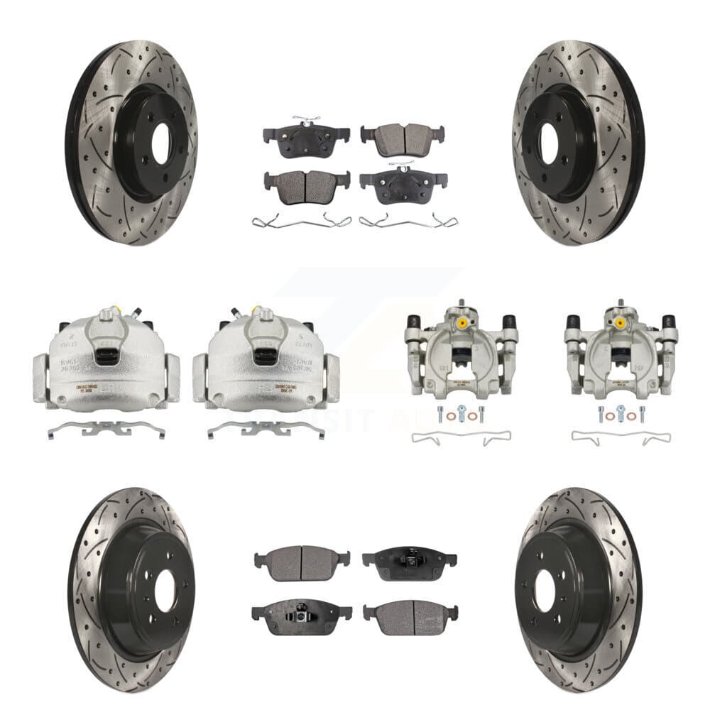 Transit Auto - KCD-100279T - Front and Rear Disc Brake Kits image 1