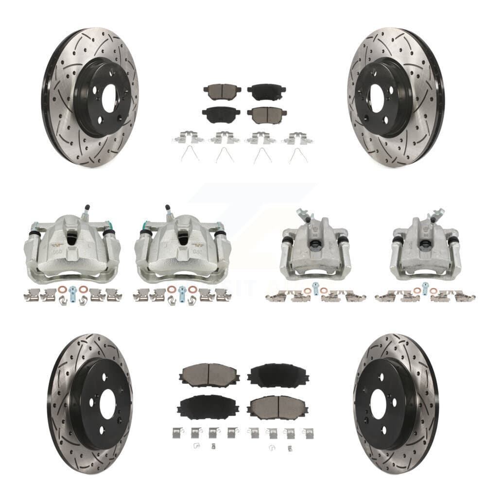Transit Auto - KCD-100286C - Front and Rear Disc Brake Kits image 1