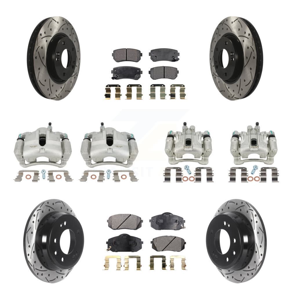 Transit Auto - KCD-100288P - Front and Rear Disc Brake Kits image 1