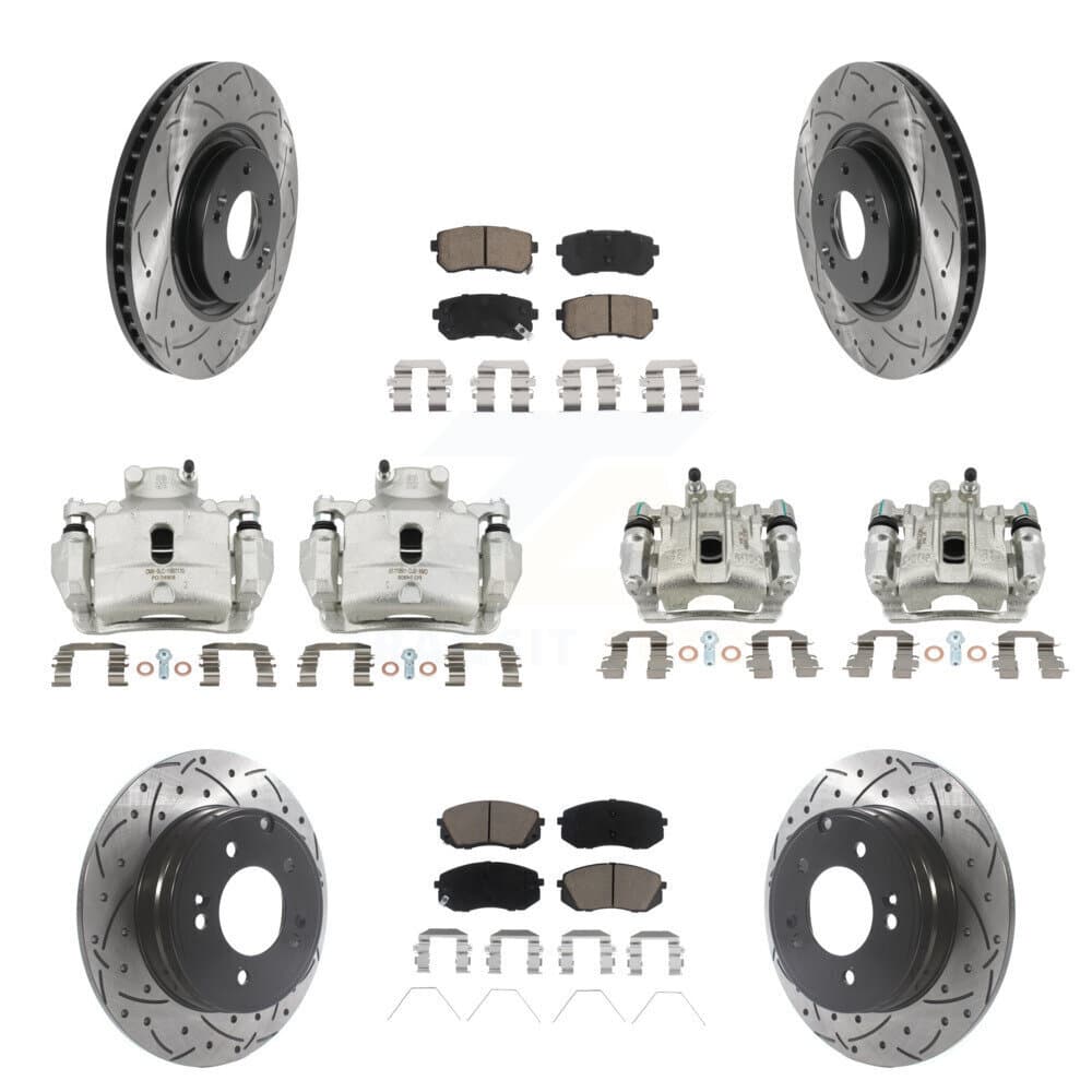 Transit Auto - KCD-100293C - Front and Rear Disc Brake Kits image 1