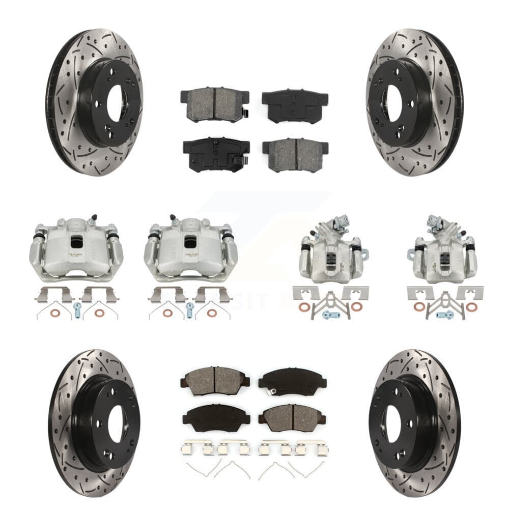 Transit Auto - KCD-100293S - Front and Rear Disc Brake Kits image 1