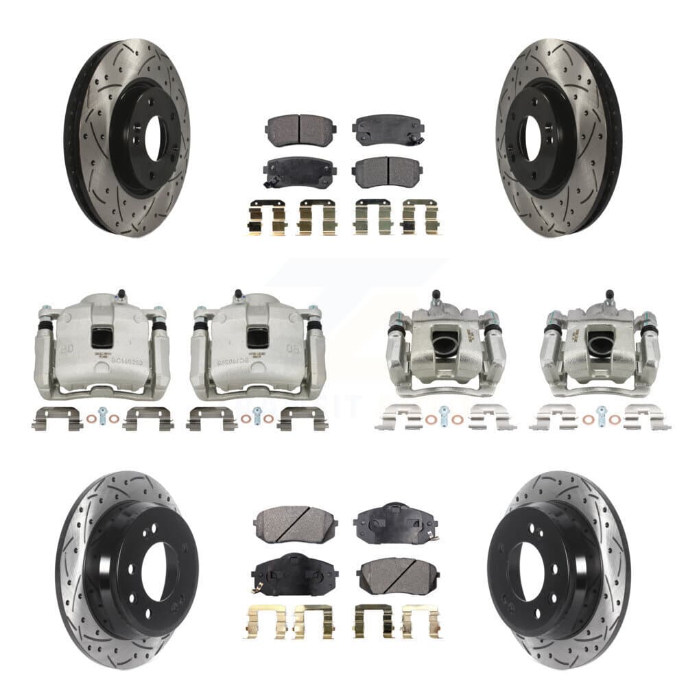 Transit Auto - KCD-100294P - Front and Rear Disc Brake Kits image 1