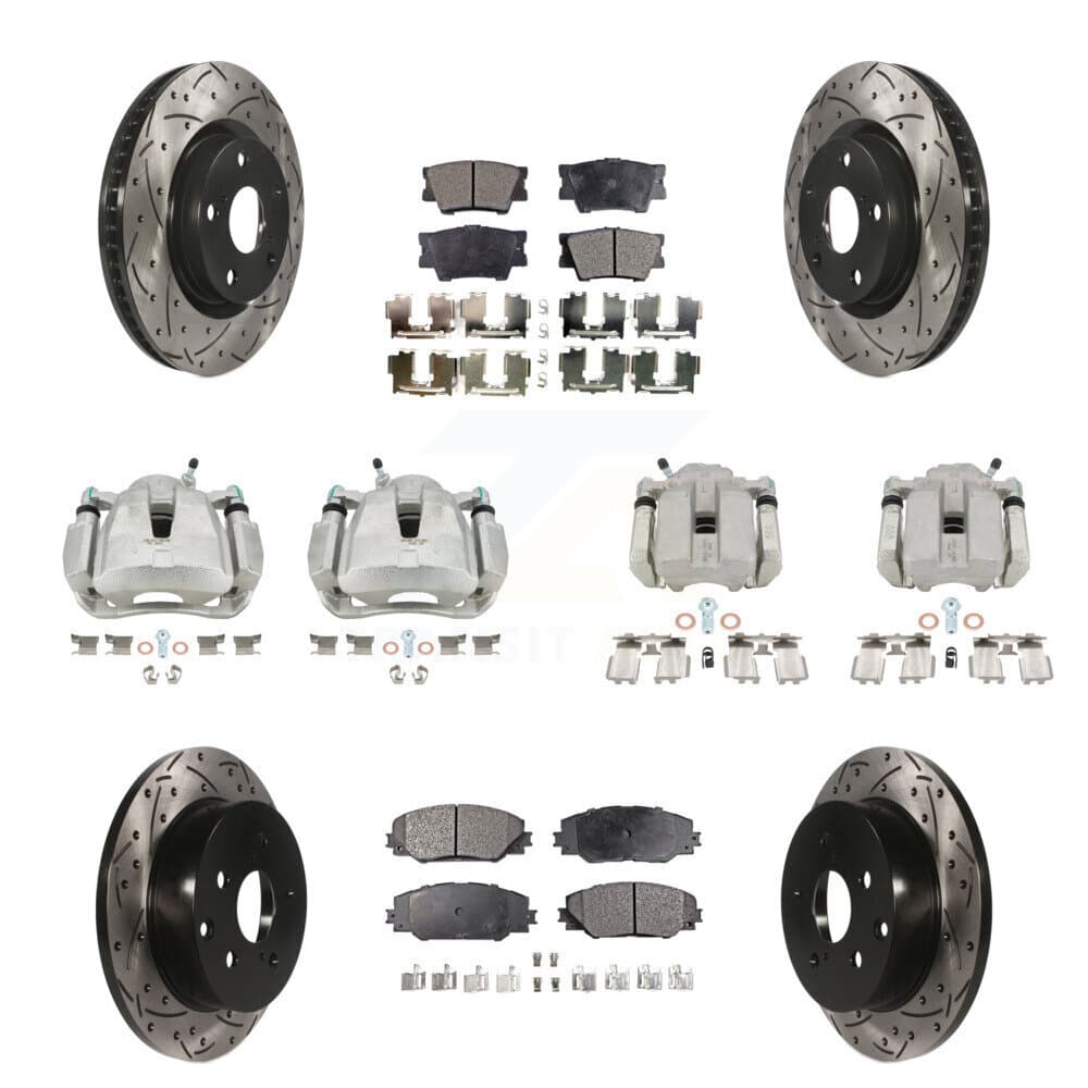 Transit Auto - KCD-100294T - Front and Rear Disc Brake Kits image 1