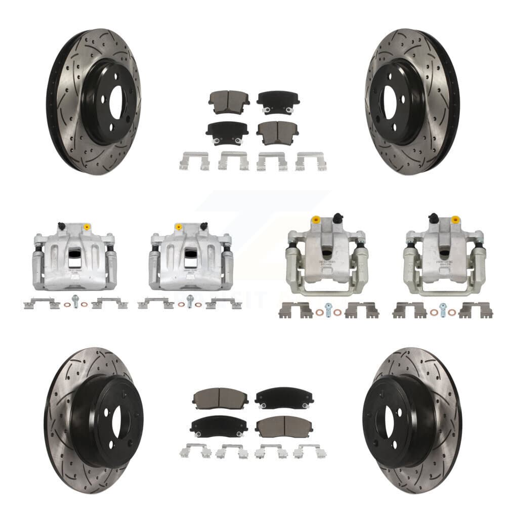 Transit Auto - KCD-100295C - Front and Rear Disc Brake Kits image 1