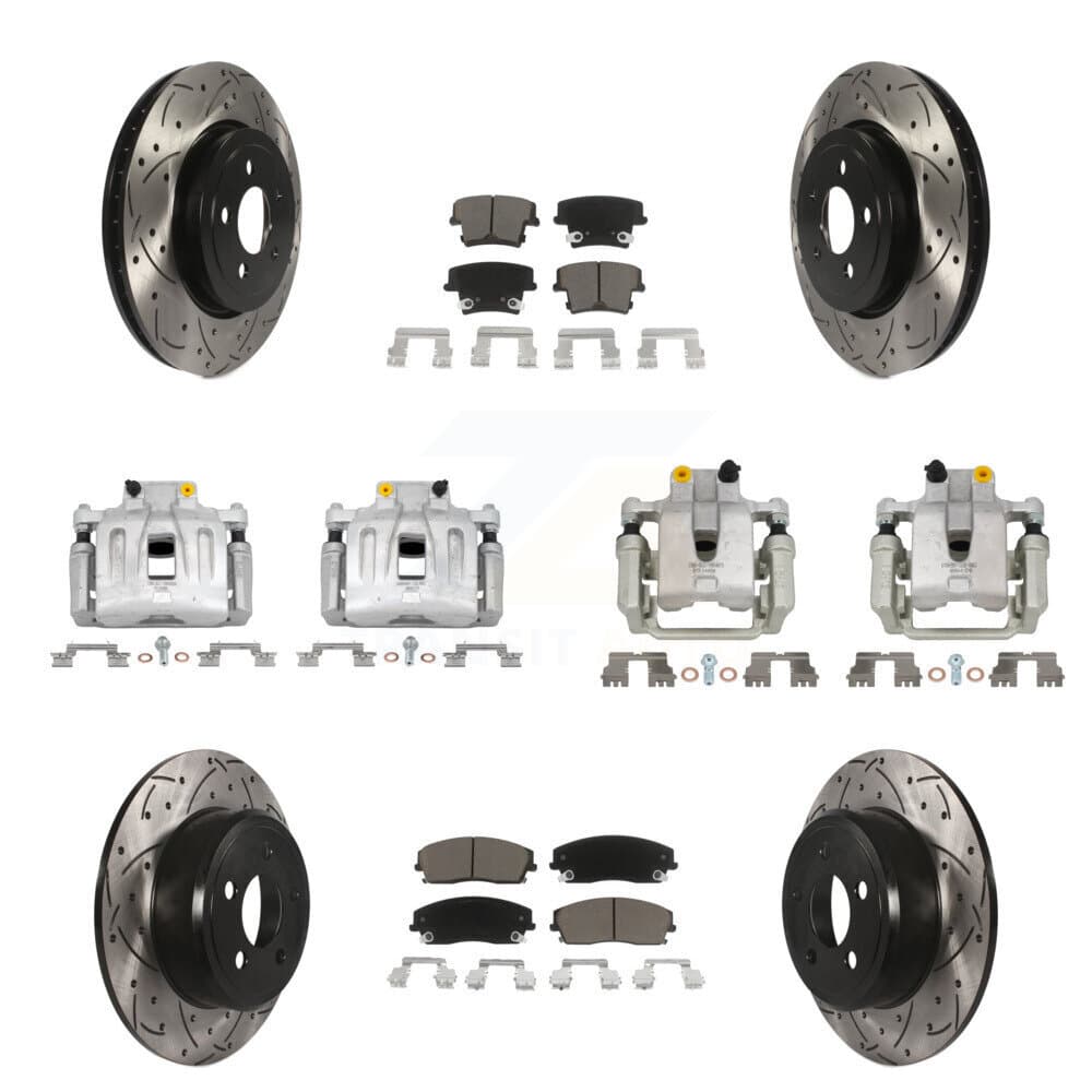 Transit Auto - KCD-100296C - Front and Rear Disc Brake Kits image 1