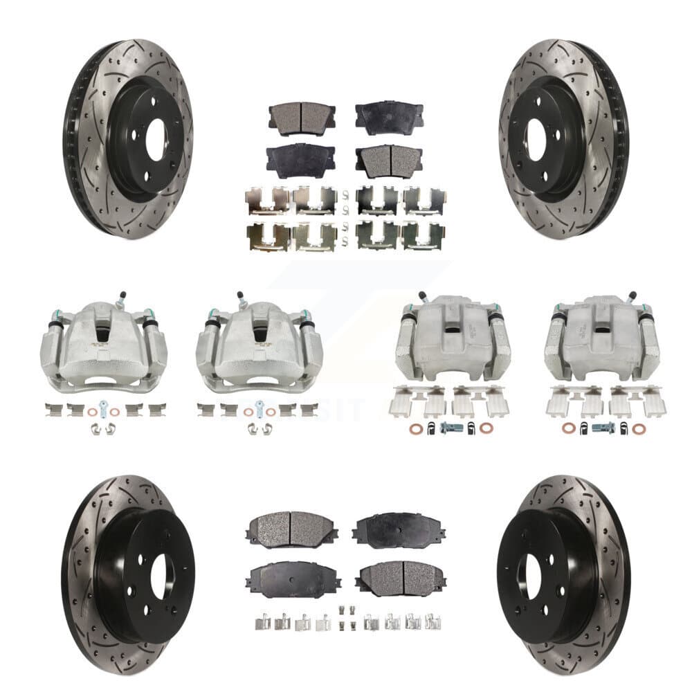 Transit Auto - KCD-100296T - Front and Rear Disc Brake Kits image 1