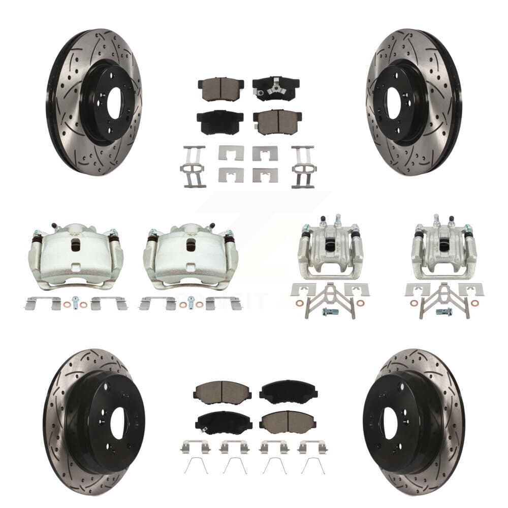 Transit Auto - KCD-100297C - Front and Rear Disc Brake Kits image 1