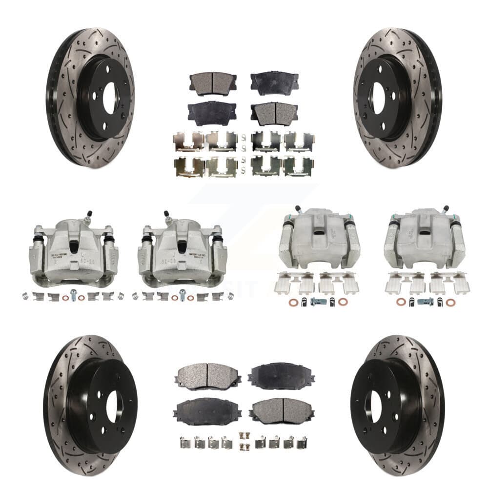 Transit Auto - KCD-100297T - Front and Rear Disc Brake Kits image 1