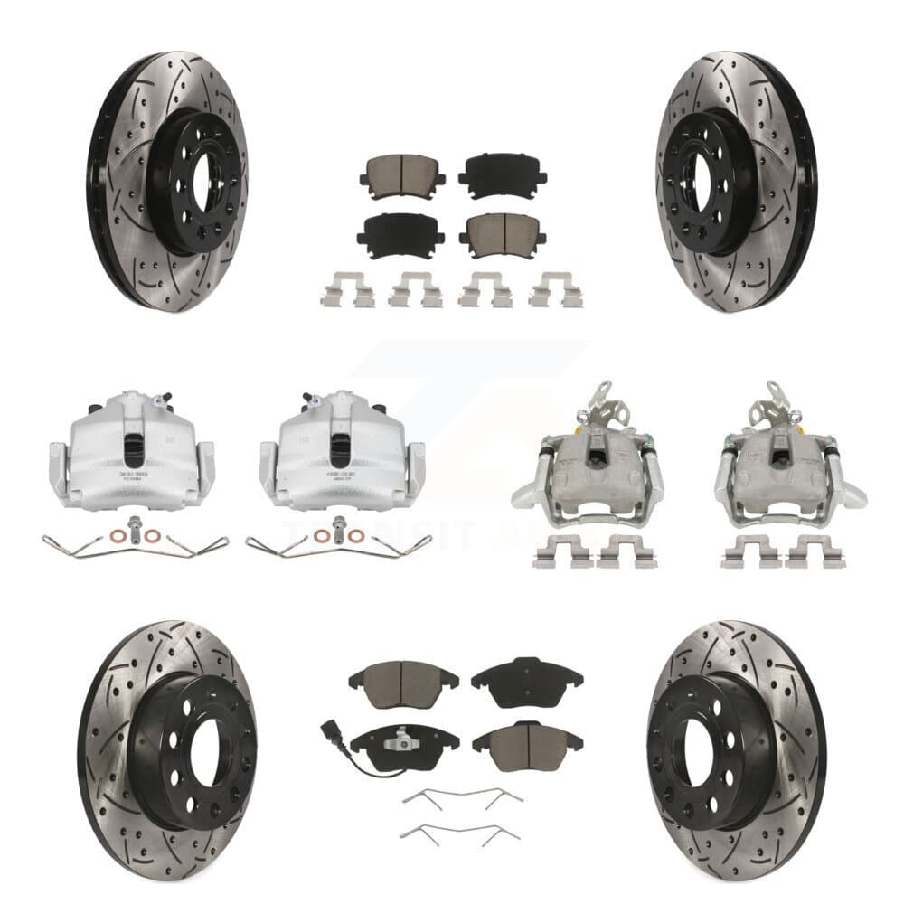 Transit Auto - KCD-100298C - Front and Rear Disc Brake Kits image 1