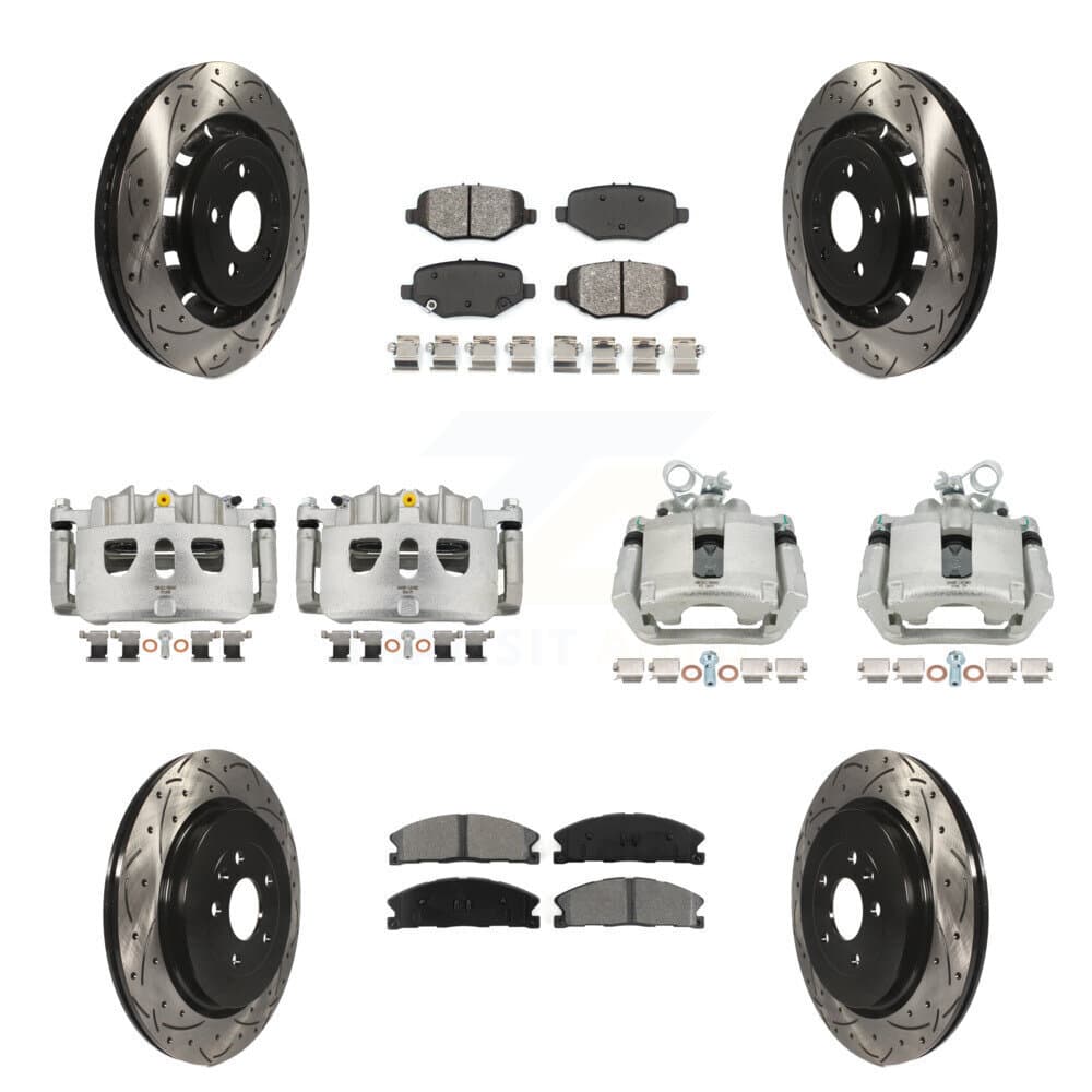 Transit Auto - KCD-100298S - Front and Rear Disc Brake Kits image 1