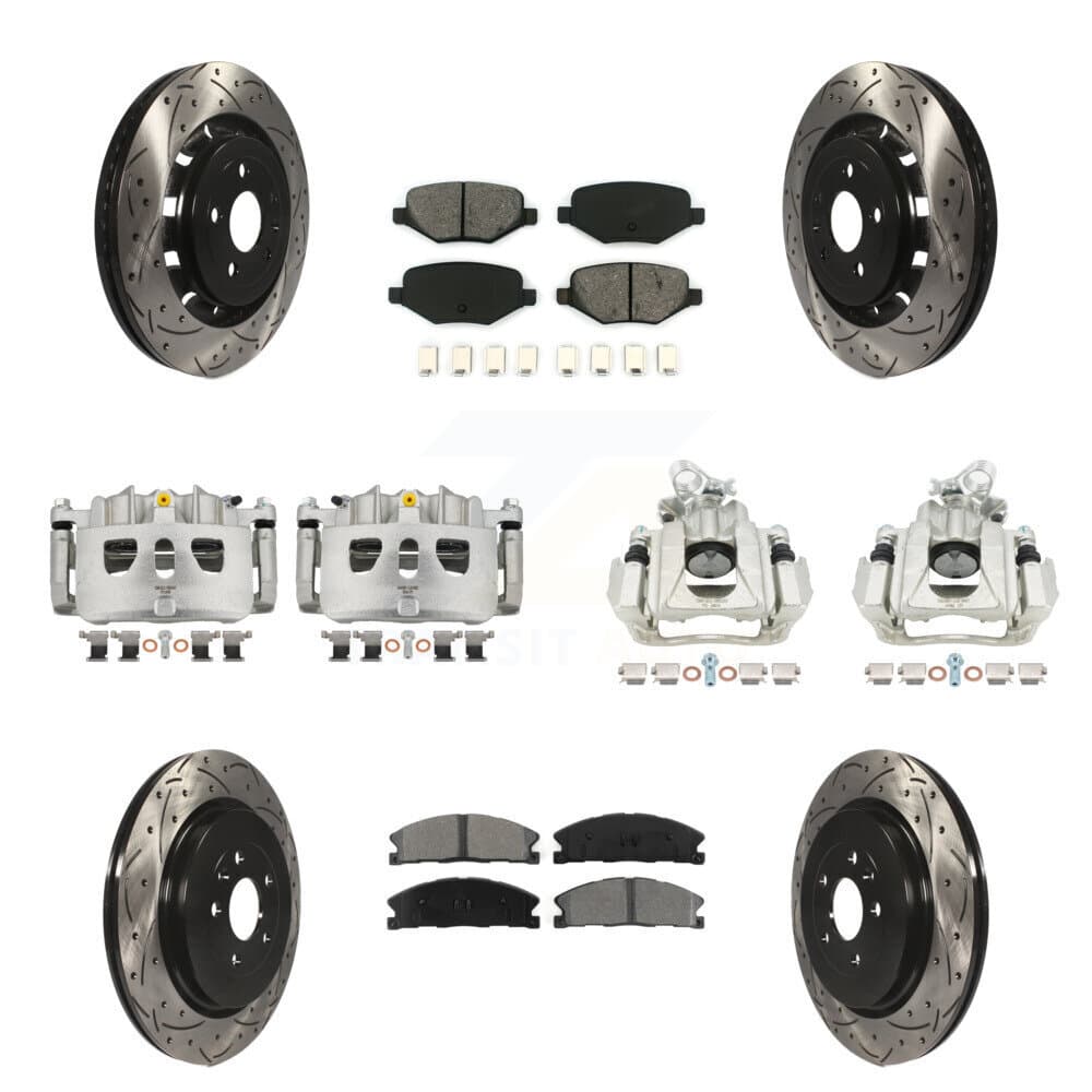 Transit Auto - KCD-100303S - Front and Rear Disc Brake Kits image 1