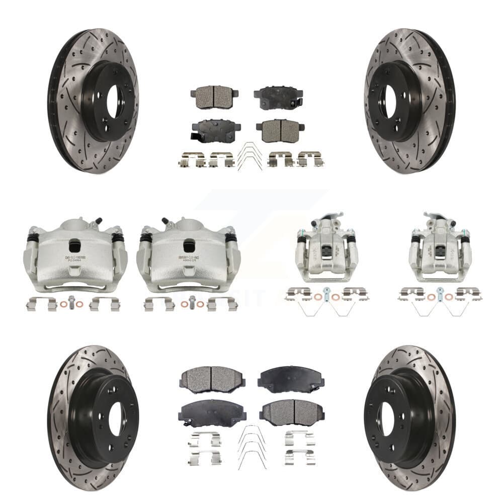 Transit Auto - KCD-100303T - Front and Rear Disc Brake Kits image 1
