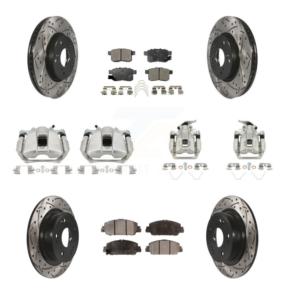 Transit Auto - KCD-100306T - Front and Rear Disc Brake Kits image 1