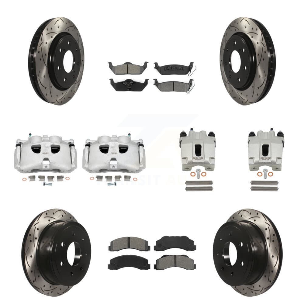 Transit Auto - KCD-100311S - Front and Rear Disc Brake Kits image 1