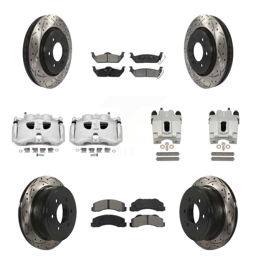 Transit Auto - KCD-100312S - Front and Rear Disc Brake Kits image 1