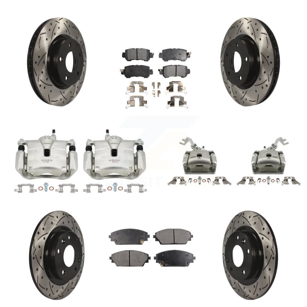 Transit Auto - KCD-100313P - Front and Rear Disc Brake Kits image 1
