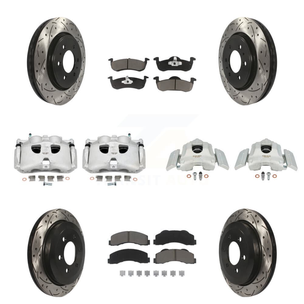 Transit Auto - KCD-100314C - Front and Rear Disc Brake Kits image 1