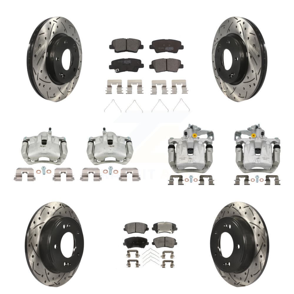 Transit Auto - KCD-100317T - Front and Rear Disc Brake Kits image 1