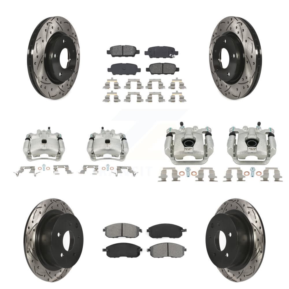 Transit Auto - KCD-100318S - Front and Rear Disc Brake Kits image 1