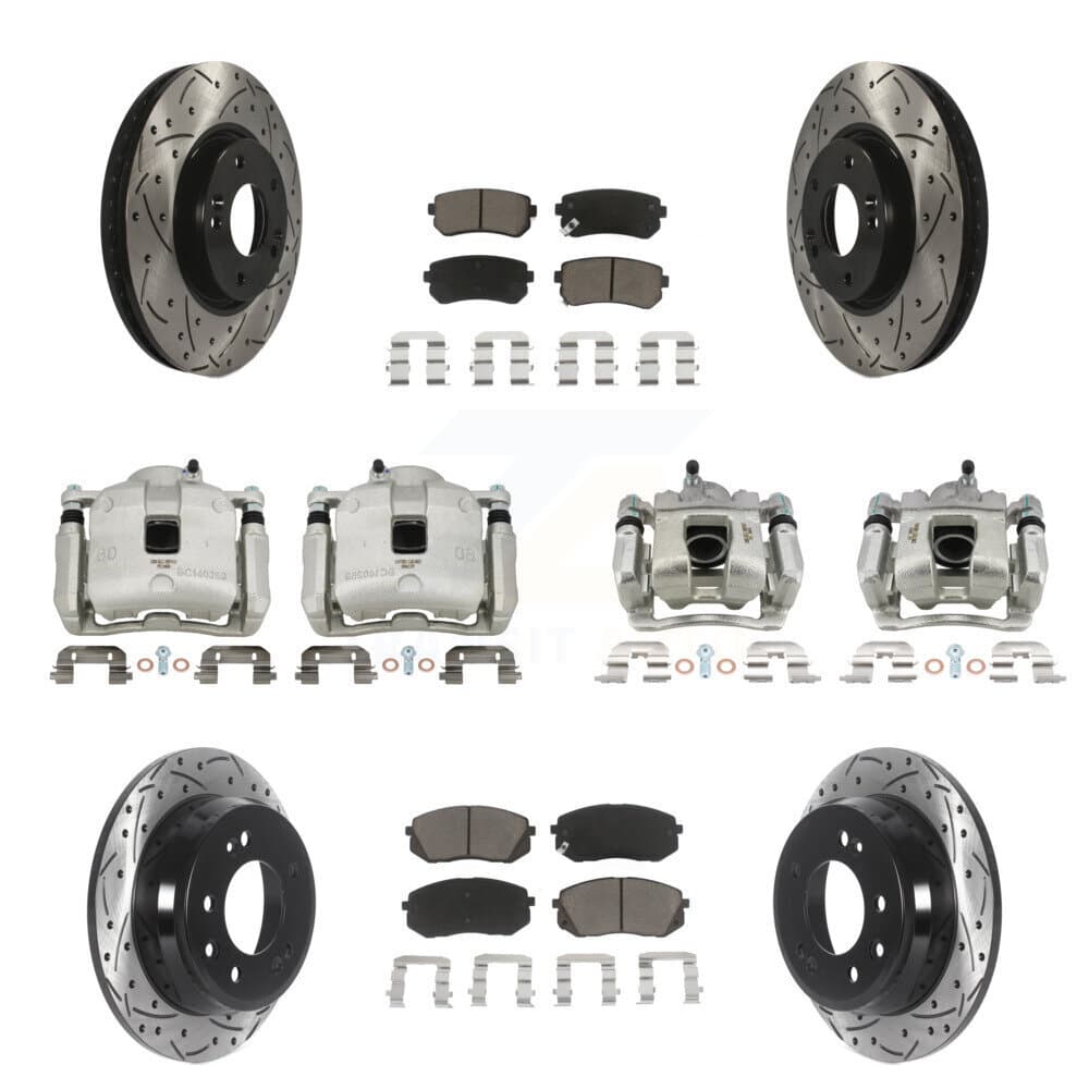 Transit Auto - KCD-100320C - Front and Rear Disc Brake Kits image 1