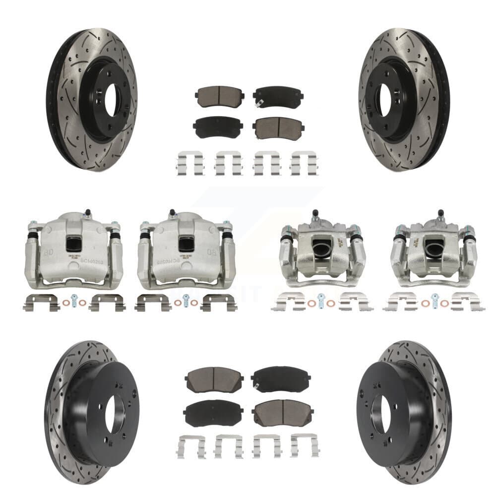 Transit Auto - KCD-100322C - Front and Rear Disc Brake Kits image 1