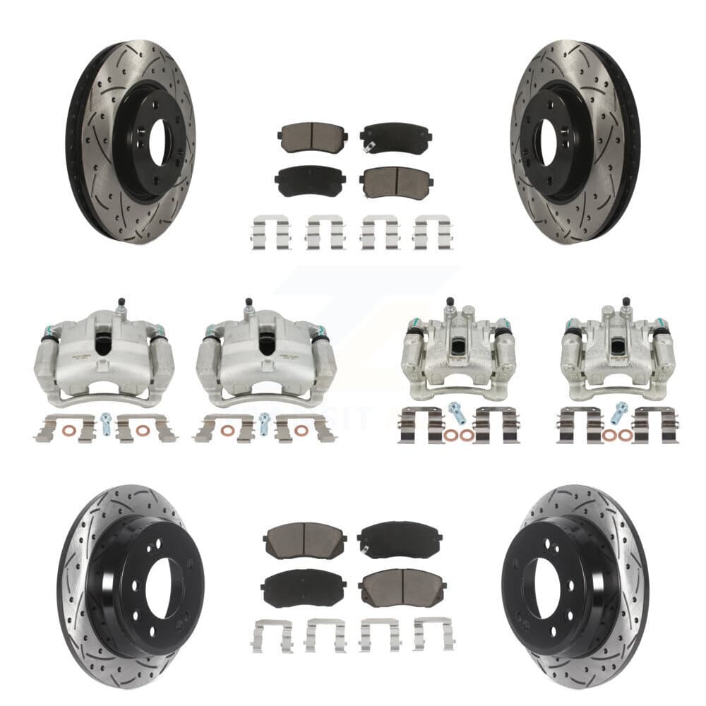 Transit Auto - KCD-100323C - Front and Rear Disc Brake Kits image 1