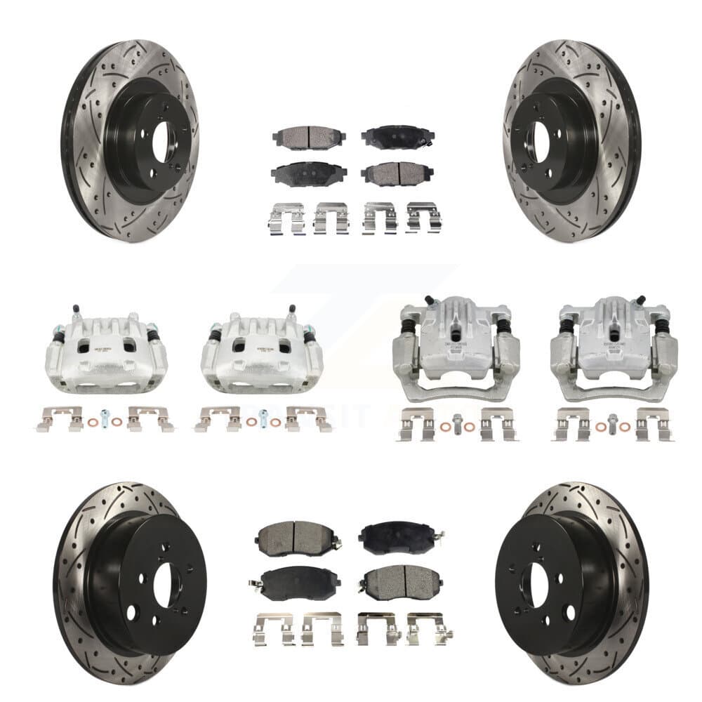 Transit Auto - KCD-100324T - Front and Rear Disc Brake Kits image 1