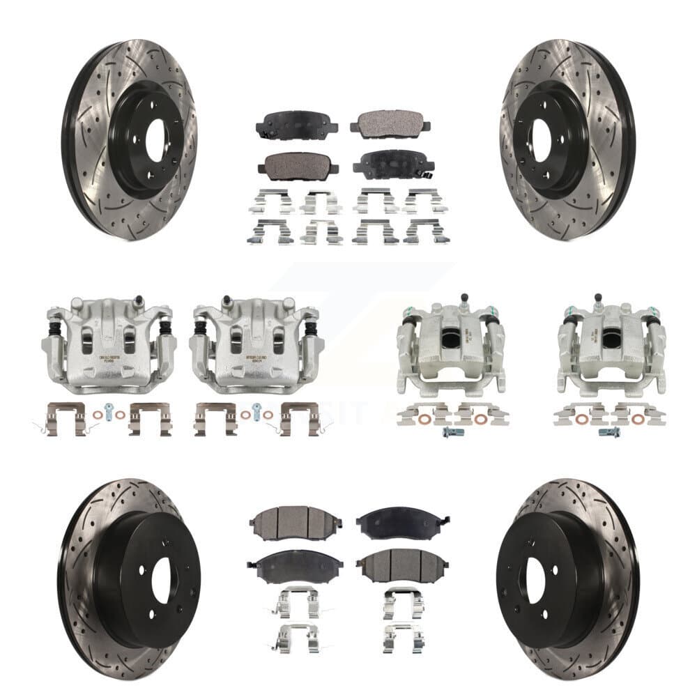 Transit Auto - KCD-100325T - Front and Rear Disc Brake Kits image 1