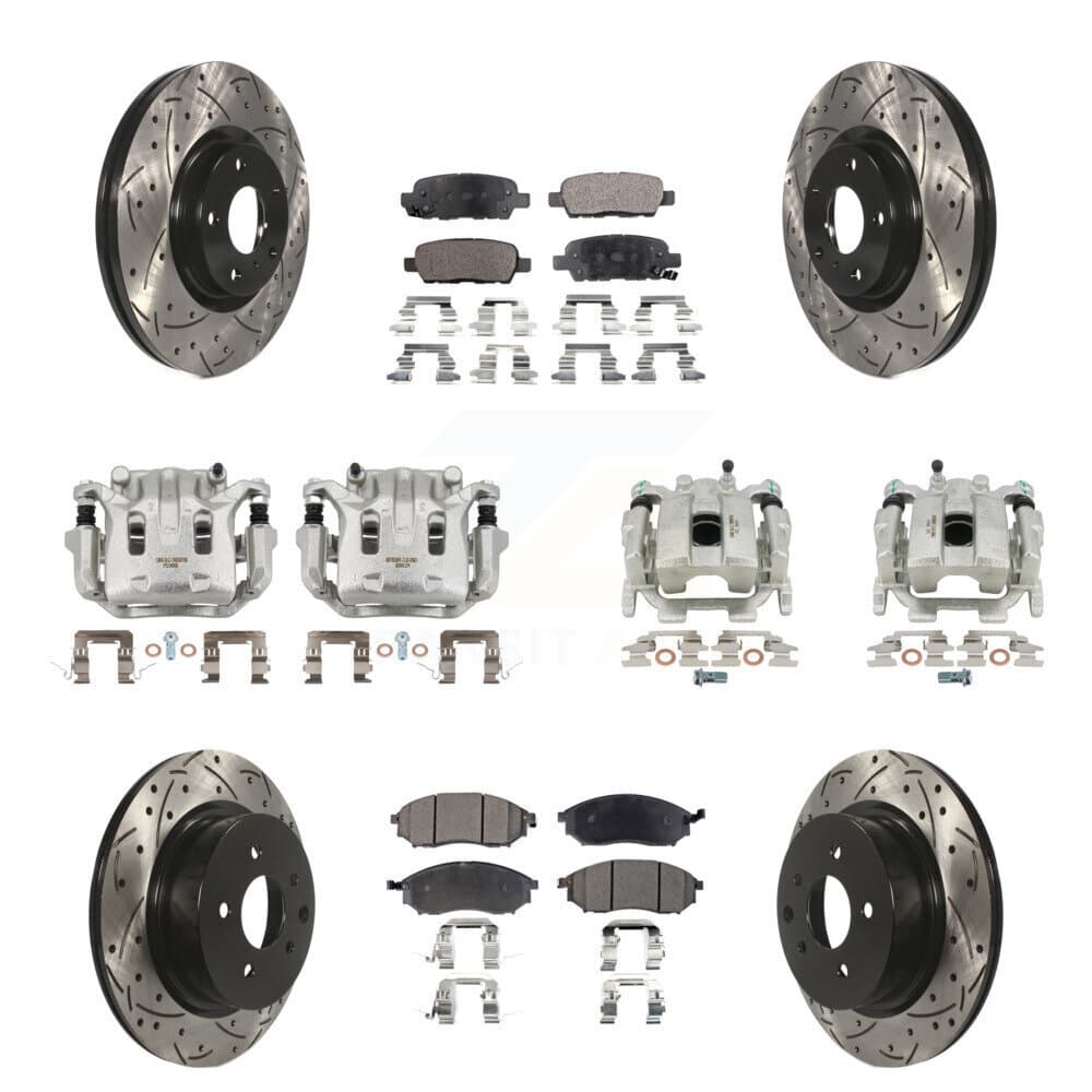 Transit Auto - KCD-100330T - Front and Rear Disc Brake Kits image 1