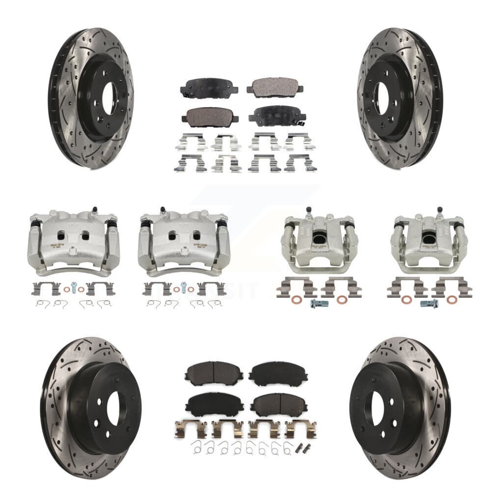 Transit Auto - KCD-100331P - Front and Rear Disc Brake Kits image 1
