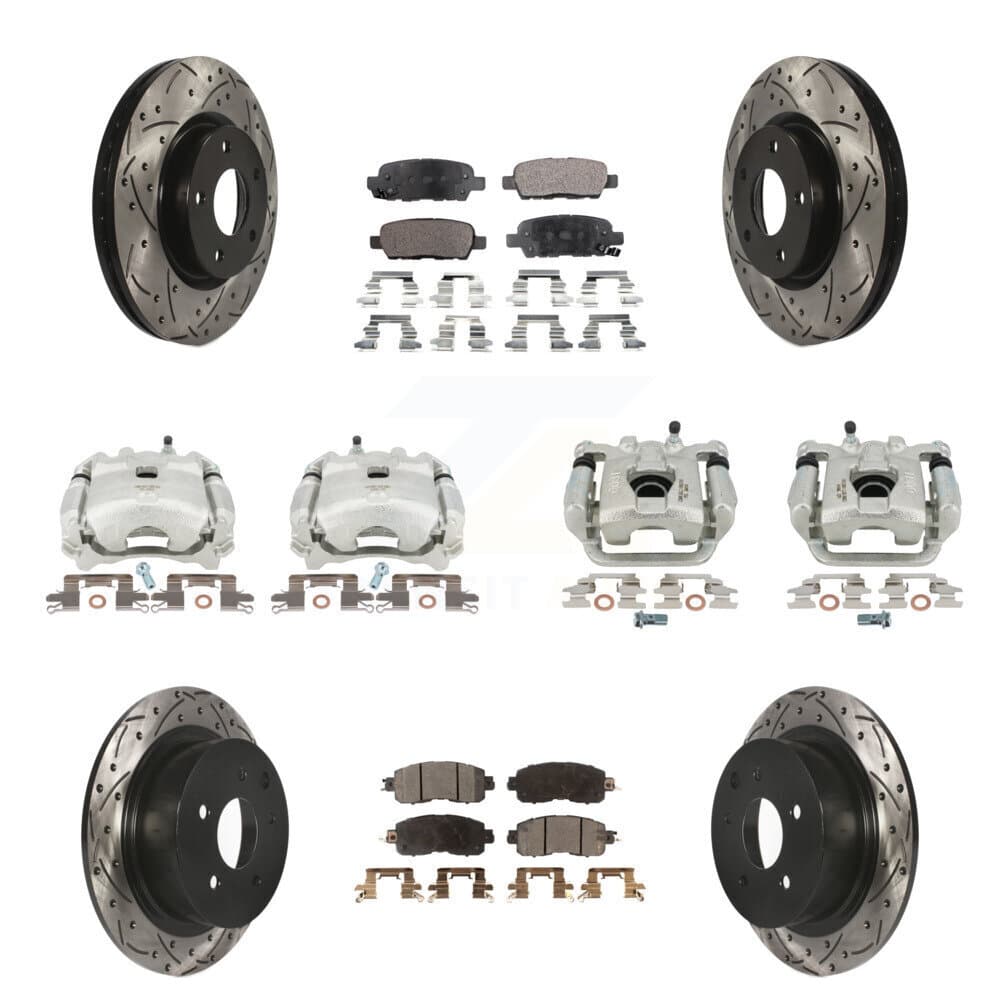 Transit Auto - KCD-100332T - Front and Rear Disc Brake Kits image 1